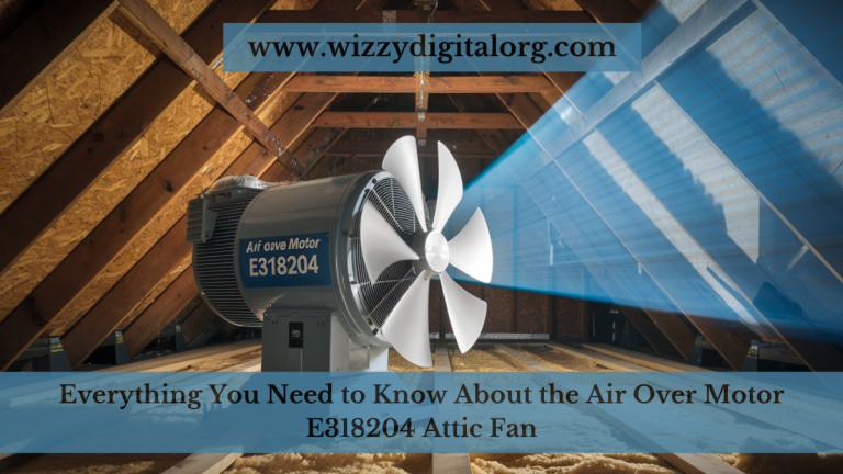 Everything You Need to Know About the Air Over Motor E318204 Attic Fan