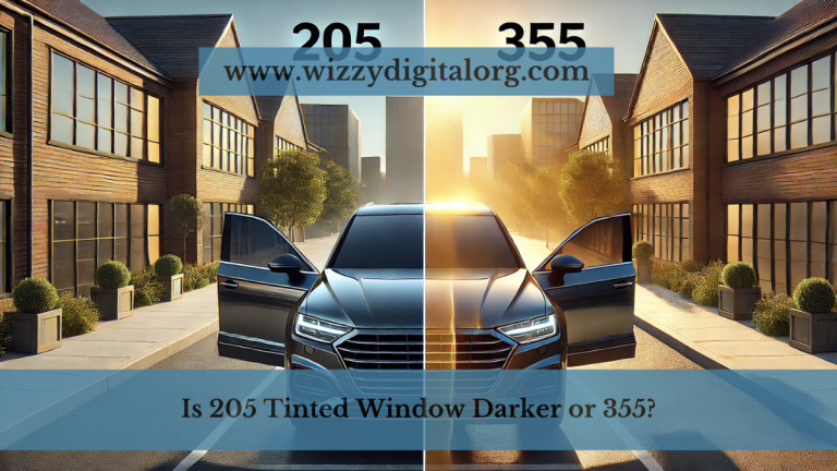 Is 205 Tinted Window Darker or 355?