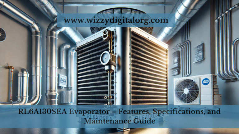 RL6A130SEA Evaporator – Features, Specifications, and Maintenance Guide